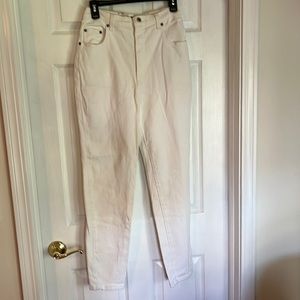 Vintage white jeans.
